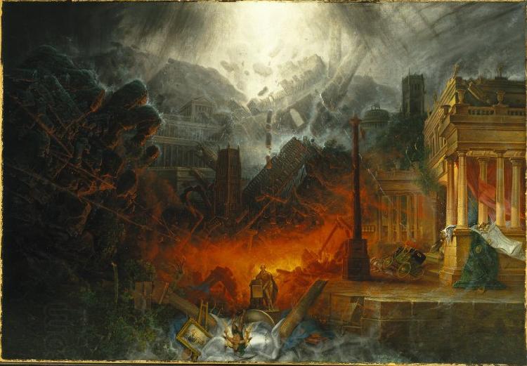Colman Samuel Edge of Doom oil painting picture